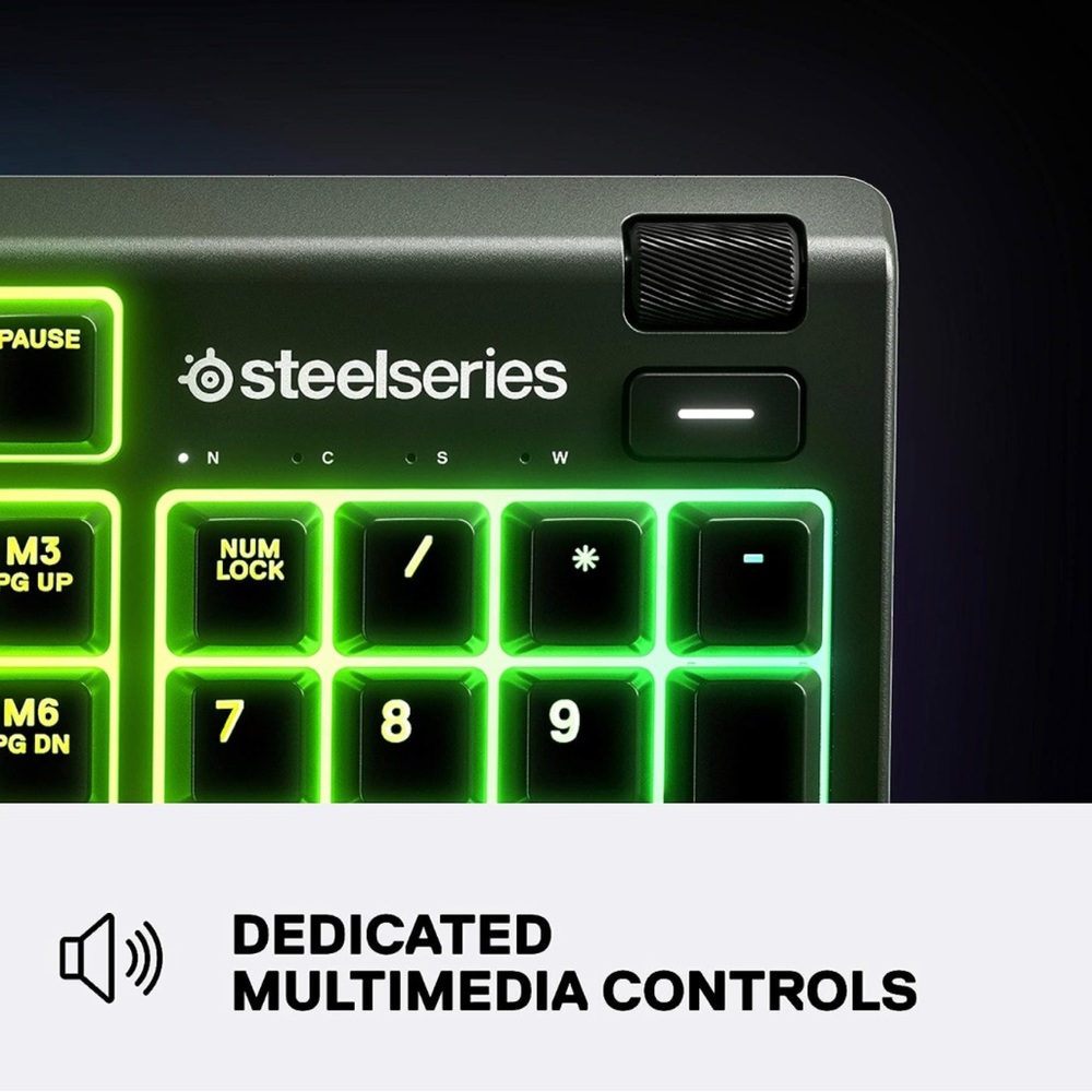 Apex 3 Steel Series gaming keyboard NEW